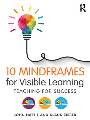 cover image of 10 Mindframes for Visible Learning